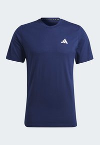 adidas Performance ESSENTIALS FEEL READY - Sportfelső - dark blue/white