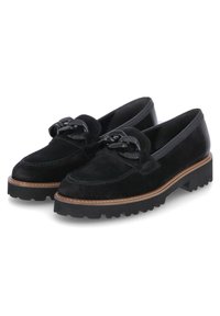 Gabor Loaferit/pistokkaat - black
