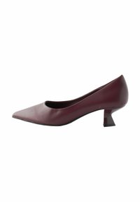 WIDE FIT FOREVER COMFORT KITTEN HEEL COURT - Klasické lodičky - wine red