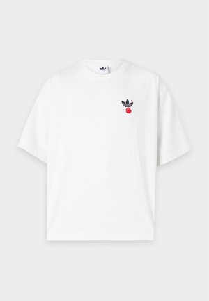 adidas Originals, CAKE OVERSIZED TEE UNISEX - Μπλουζάκι με στάμπα - off white
