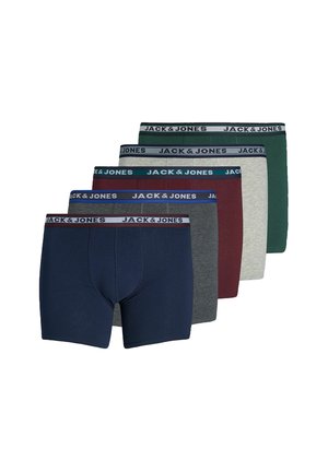 5 PACK - Boxer Briefs - burgundy   grau   navy