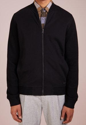 Sudadera con cremallera - black