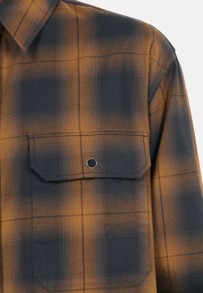 The Kooples À CARREAUX - Camicia - dark brown