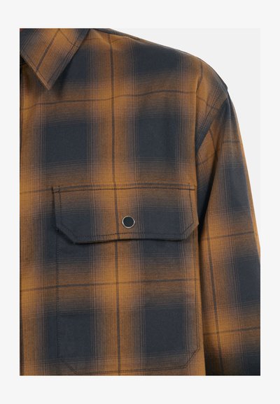 The Kooples À CARREAUX - Camicia - dark brown