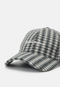 Jack & Jones JACEDDIE CHECK - Gorra - white