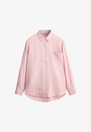 OYSHO, RELAXED SHIRT - Hemdbluse - dusty pink