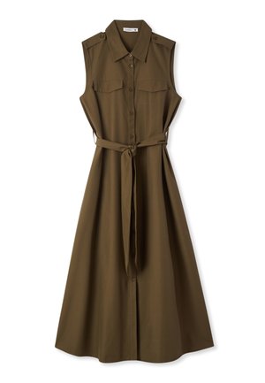 Terranova, CON CINTURA - Abito a camicia - var verde militare
