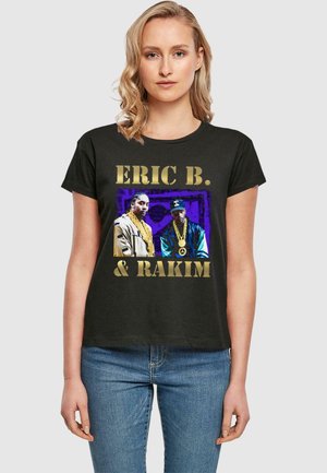 ERIC B & RAKIM - GROUP PURP BOX - Print T-shirt - black