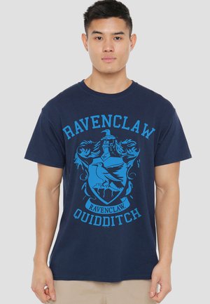 Cotton Soul, HARRY POTTER RAVENCLAW QUIDDITCH ONE COLOR - T-Shirt print - dark blue