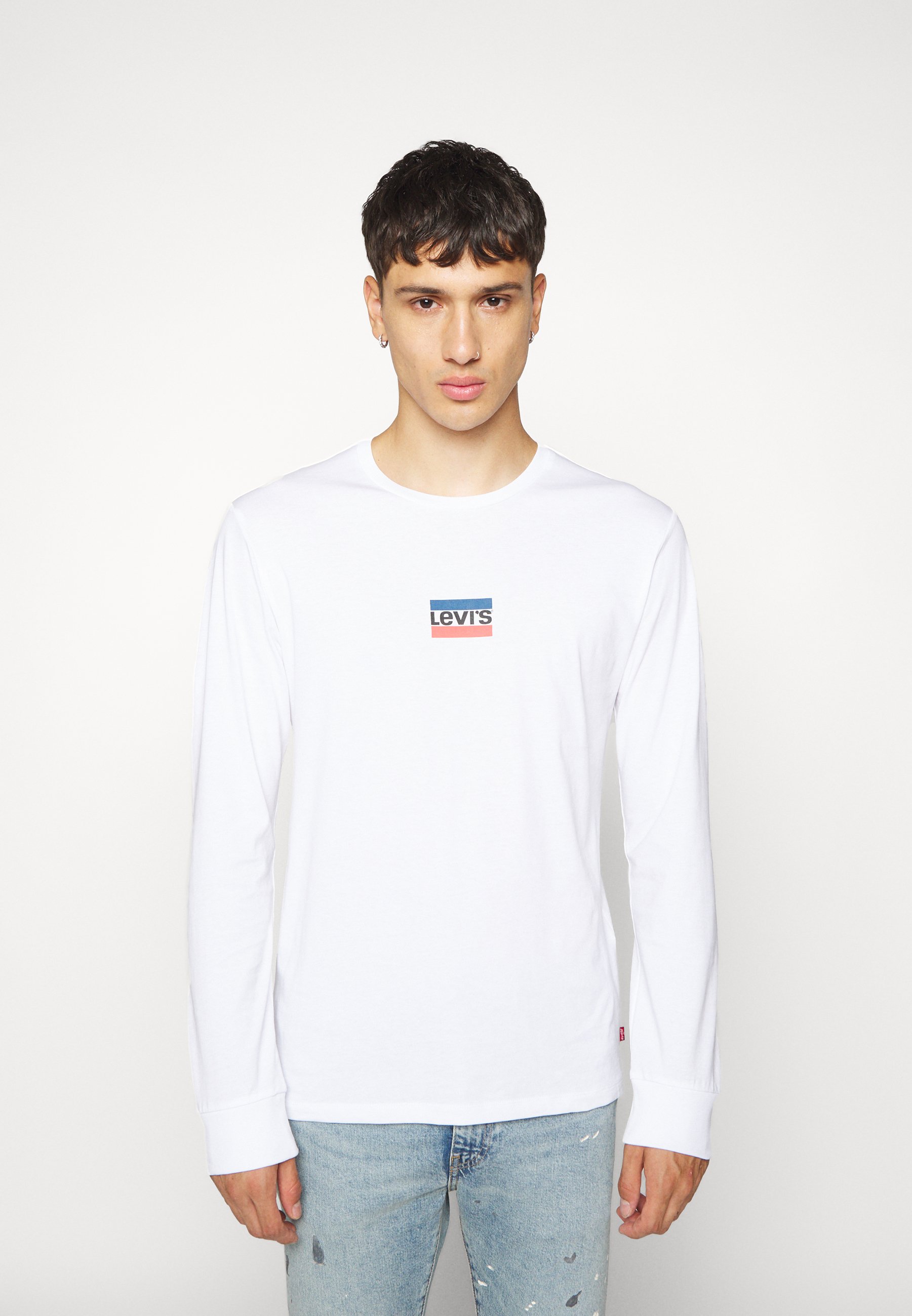 Levis white long sleeve t shirt Clearance