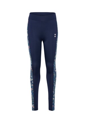 MIX MID WAIST - Tights - dress blues riverside
