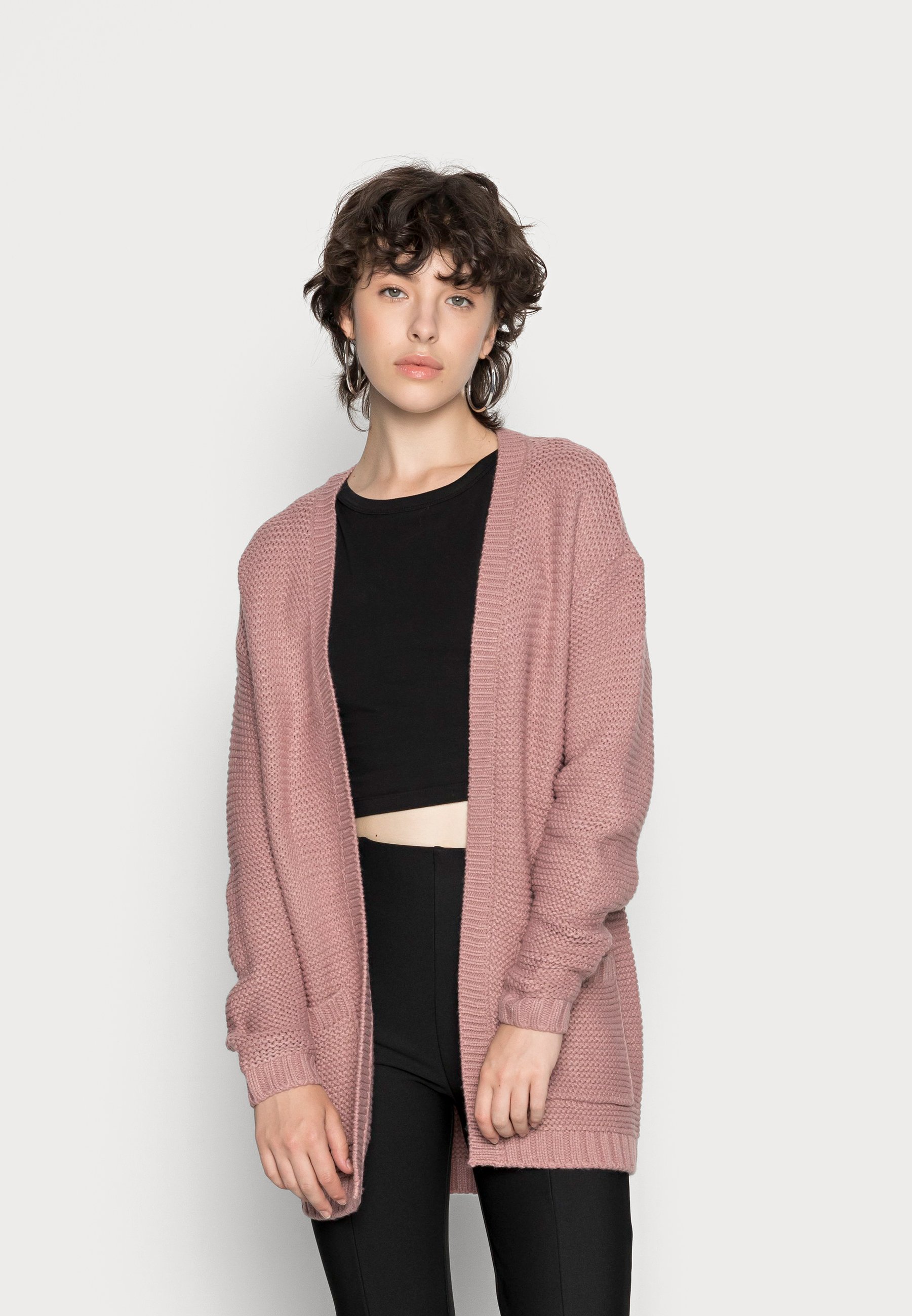 Pinke Cardigan und Strickjacken für 