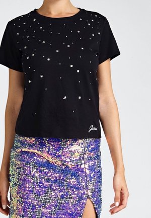 T-shirt imprimé - black