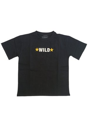 STELLA - T-shirt con stampa - nero