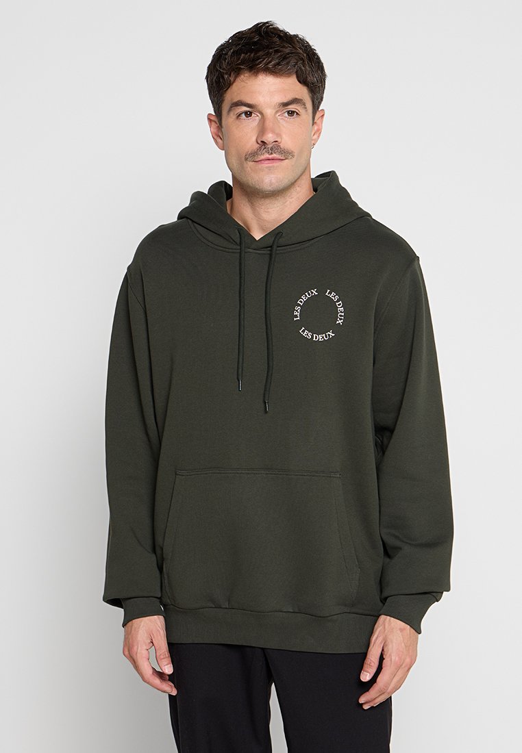 Les Deux Hoodie kaki Les Deux Hoodie kaki