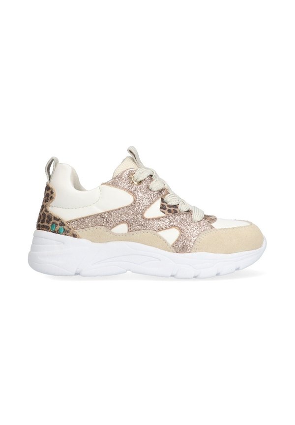 SANNE SPRING – Lauflernschuh – beige wit roze