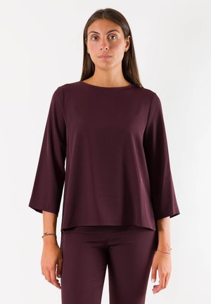 MESANGE, CASACCA DONNA MANICA 3/4 - Camicetta - bordeaux