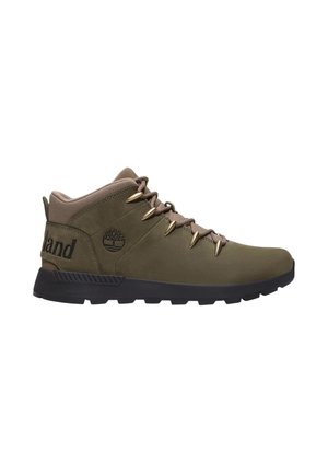 Bottines à lacets - vert