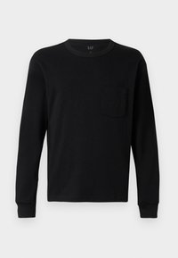 TEE - Pitkähihainen paita - true black
