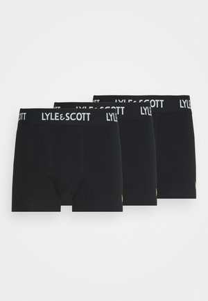 Lyle & Scott BARCLAY 3 PACK - Trunks - black