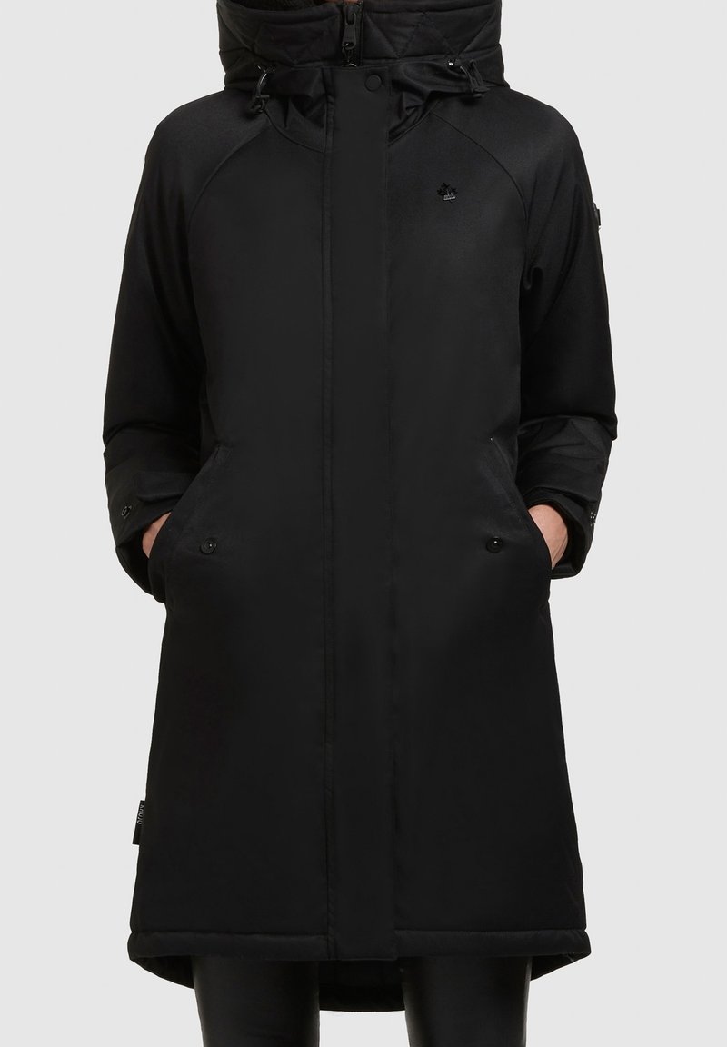 khujo Wintermantel - black