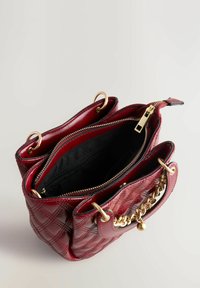 Next QUILTED HELD  - Geantă de mână - berry red