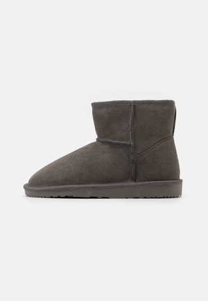 LEATHER  - Bottines - grey