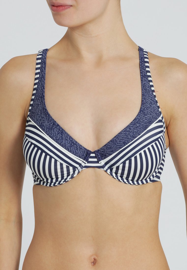 Esprit HAMPTONS Bikini top navy/dark blue Zalando.co.uk