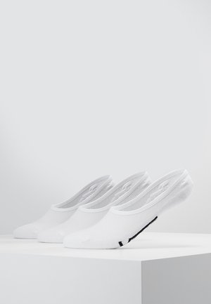 CLASSIC SUPER NO SHOW 3 PACK - Calcetines tobilleros - white