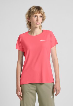 Sports T-shirt - sunset coral