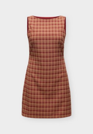 Vero Moda, VMSORAYA - Φόρεμα σε ίσια γραμμή - russet brown/yellow