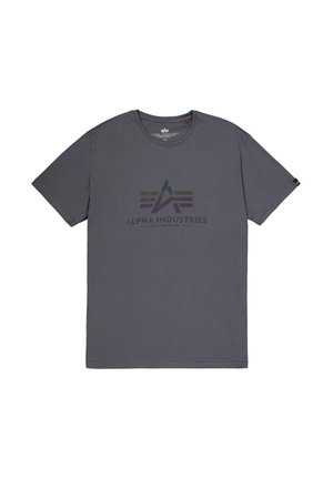 Alpha Industries, RAINBOW REF - Tricou cu imprimeu - greyblack