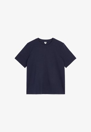 ARKET, ARKET PEARL HEAVYWEIGHT T-SHIRT - T-shirt basic - dark blue