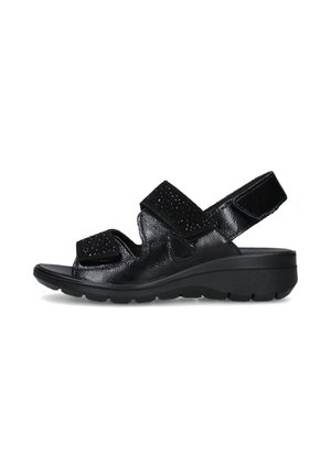 Enval Soft, 1280800 - Sandali con zeppa - black