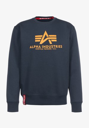 Sweatshirt - new navy/wheat