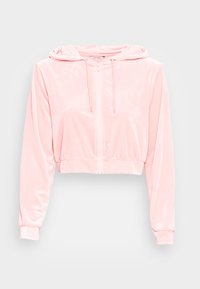 Monki Felpa con zip - pink