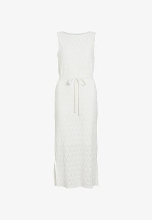 VILA, MAXIKLEID VIAMALINA ÄRMELLOSES - Nappali ruha - snow white