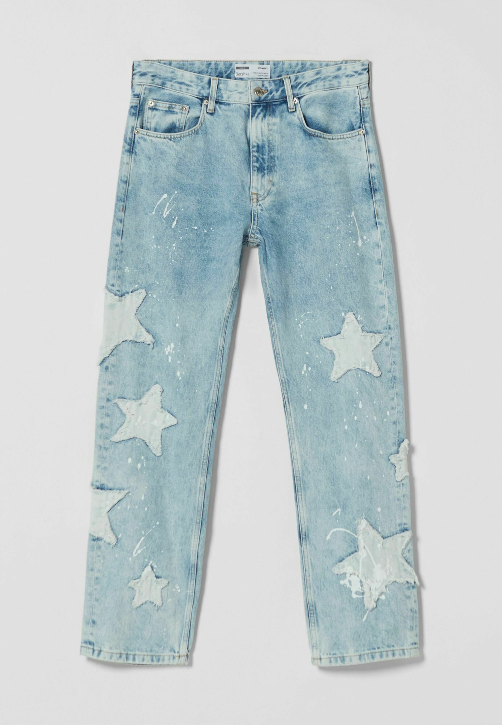 Bershka STAR - Straight leg jeans 