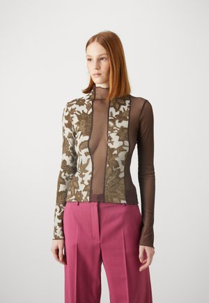 MARTHA - Long sleeved top - pecan/khaki