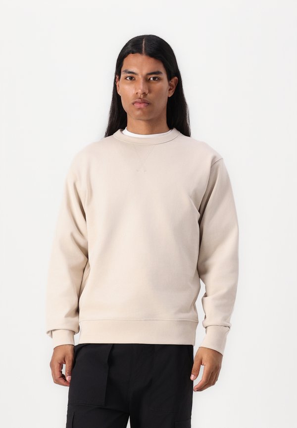 SLHRELAXLUKE CREW NECK - Sweatshirt - oatmeal