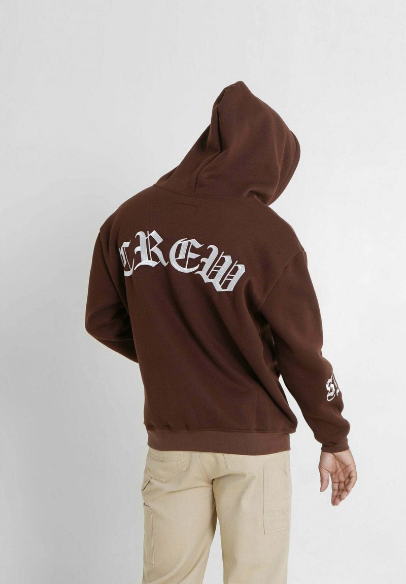 Sixth June CREW - Jersey con capucha - dark brown