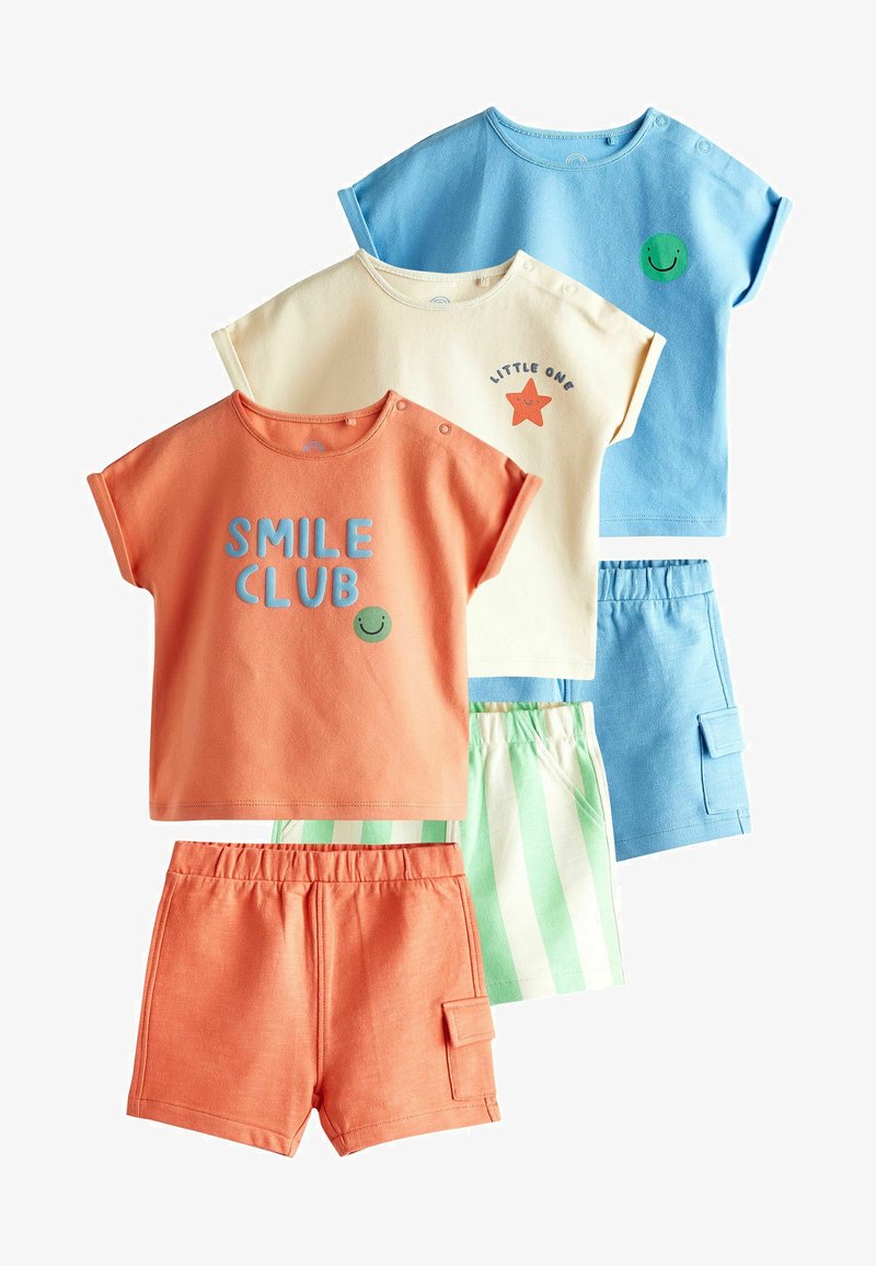 Next 6 PACK - REGULAR FIT - Shorts - blue orange