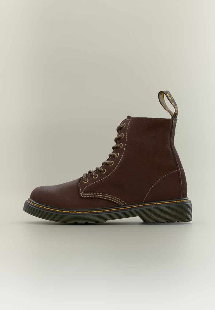 Dr. Martens 1460 PASCAL 8 EYE BOOT UNISEX - Lace-up ankle boots - dark brown