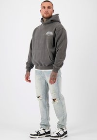 Black Bananas COLD CASES WASHED - Hoodie - grey