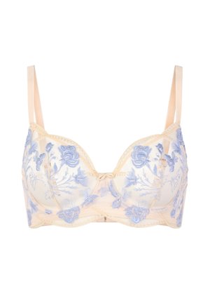 Huit Soutien-gorge à armatures - floral beige