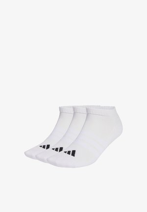CUSHIONED ESSENTIALS LOW CUT 3 PAIR PACK - Calcetines tobilleros - white/white/black