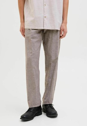JPSTKANE SUMMER SN - Trousers - morel