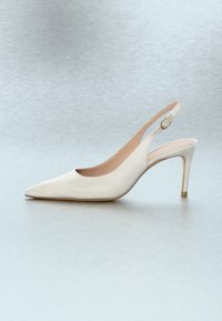 Stuart Weitzman POWER SLINGBACK - Κλασικές γόβες - offwhite