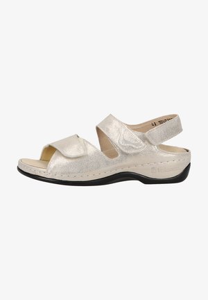 Outdoorsandalen - gold/hellbeige