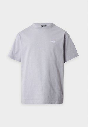 HUF, EMBROIDRED TEE - T-shirt basique - lilac chalk/white